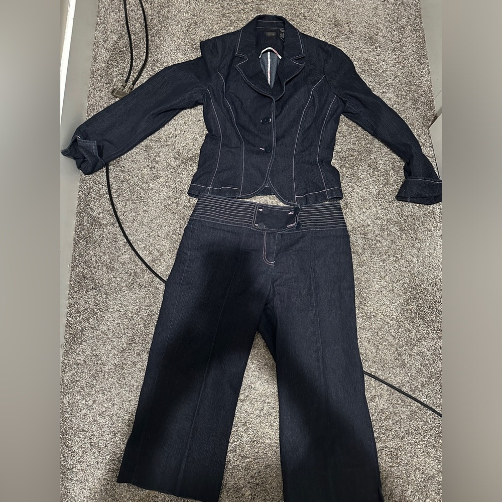 2 piece denim set